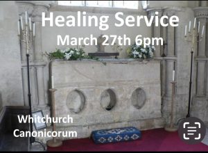 Healing service at the shrine 